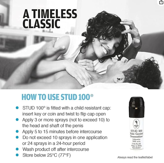 Stud 100 delay spray for men reviews 2024