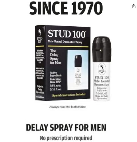 Stud 100 delay spray for men reviews 2024